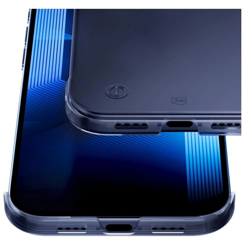 3MK Just20g Clear Case capa para Samsung Galaxy S25 Edge, transparente