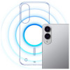 3MK Just20g MagCase capa para Samsung Galaxy S25 Edge, transparente