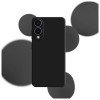 3MK capa de silicone para Samsung Galaxy S25 Edge, preta