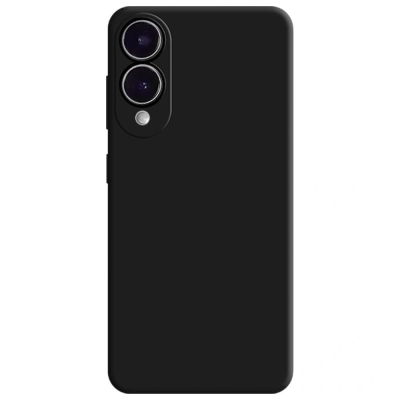 3MK capa de silicone para Samsung Galaxy S25 Edge, preta
