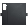 3MK Wallet Case capa carteira para POCO C71 4G / Redmi A5 4G, preta