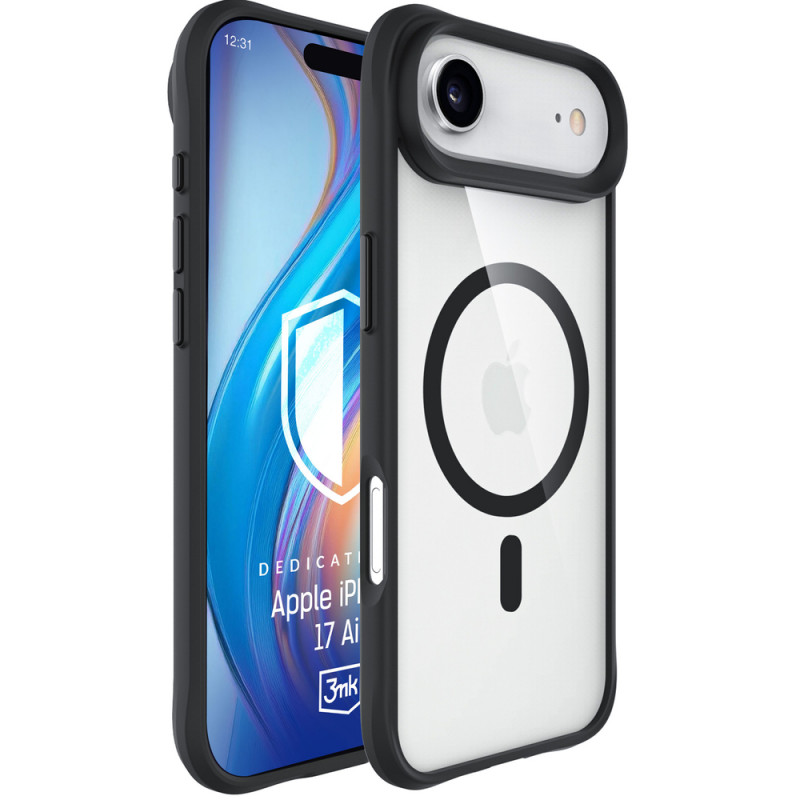 3mk Satin Armor MagCase capa para Apple iPhone Air, branca