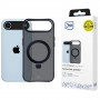 3mk Smoke Case Mag&Stand capa para Apple iPhone Air, preta