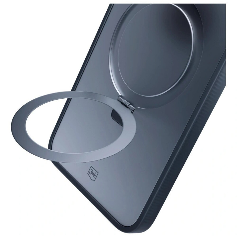3mk Smoke Case Mag&Stand capa para Apple iPhone Air, preta