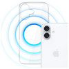 3MK Clear MagCase capa para Apple iPhone 17, transparente