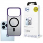 3mk Frosty MagCase capa para Apple iPhone 17 Pro Max, roxa