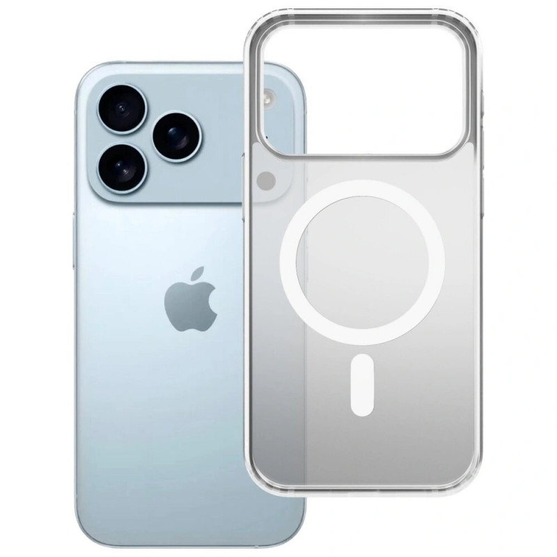 3mk Frosty MagCase capa para Apple iPhone 17 Pro Max, branca