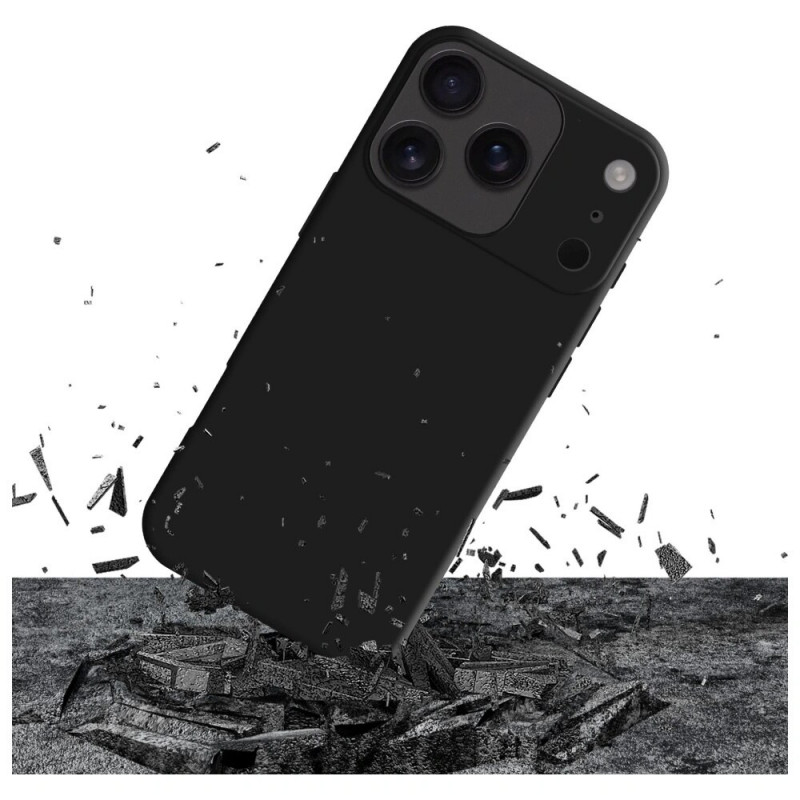 3mk Matt Case Pro capa para Apple iPhone 17 Pro Max, preto mate