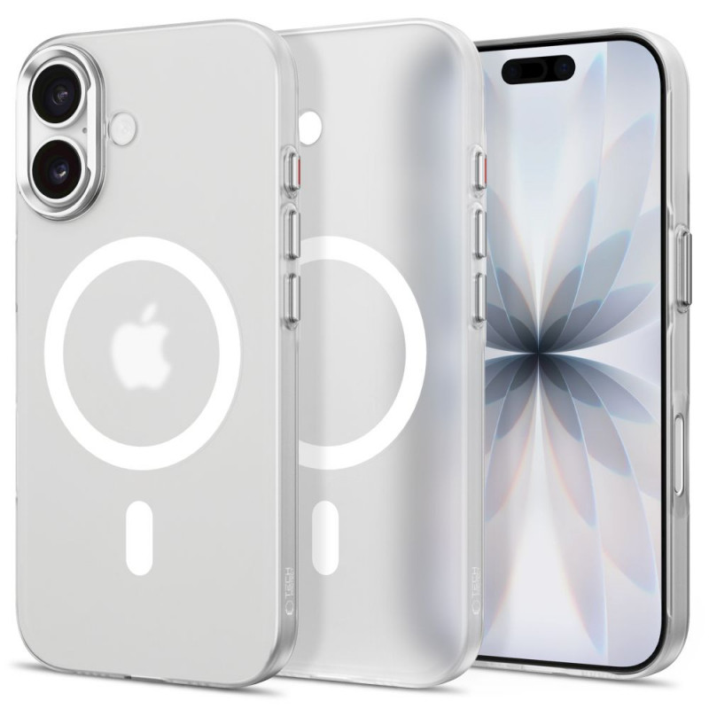 Tech-Protect MagZero MagSafe capa para Apple iPhone 17, branco mate