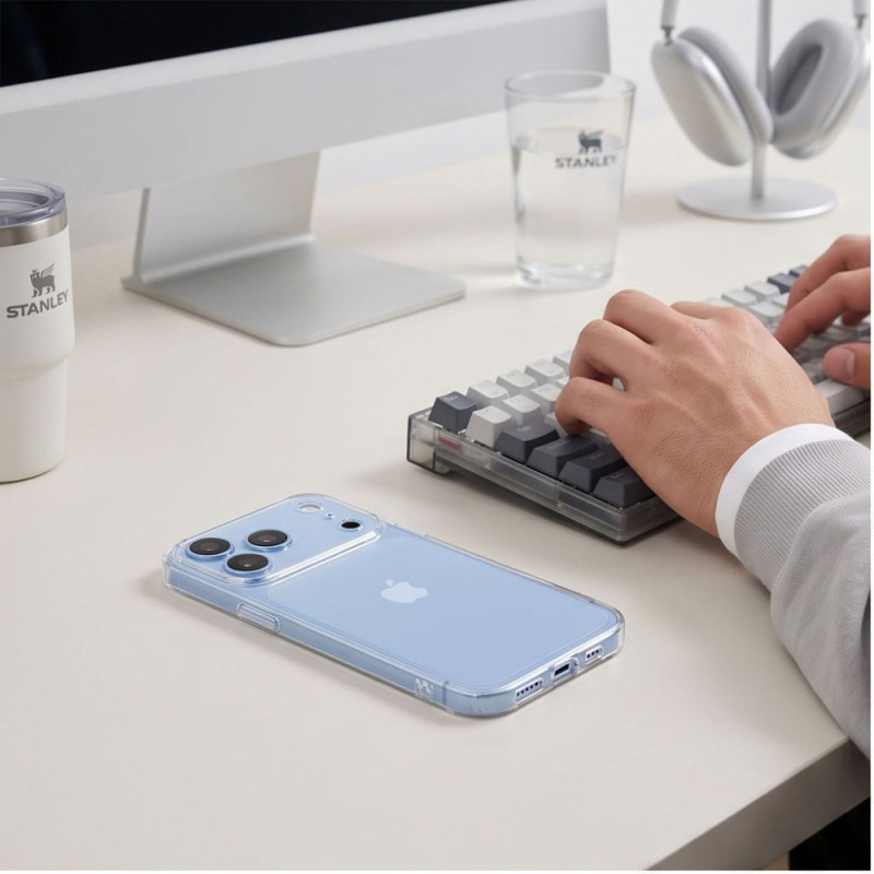 Tech-Protect FlexAir capa para Apple iPhone 17 Pro Max / 18 Pro Max, transparente