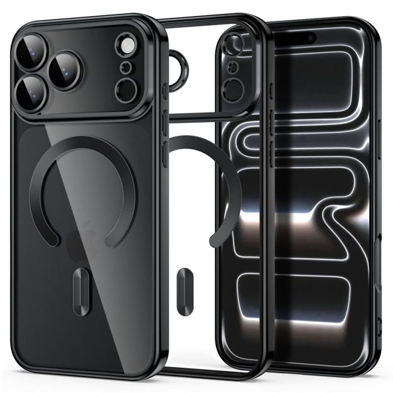 Tech-Protect MagFlex MagSafe capa para Apple iPhone 17 Pro / 18 Pro, preto brilhante