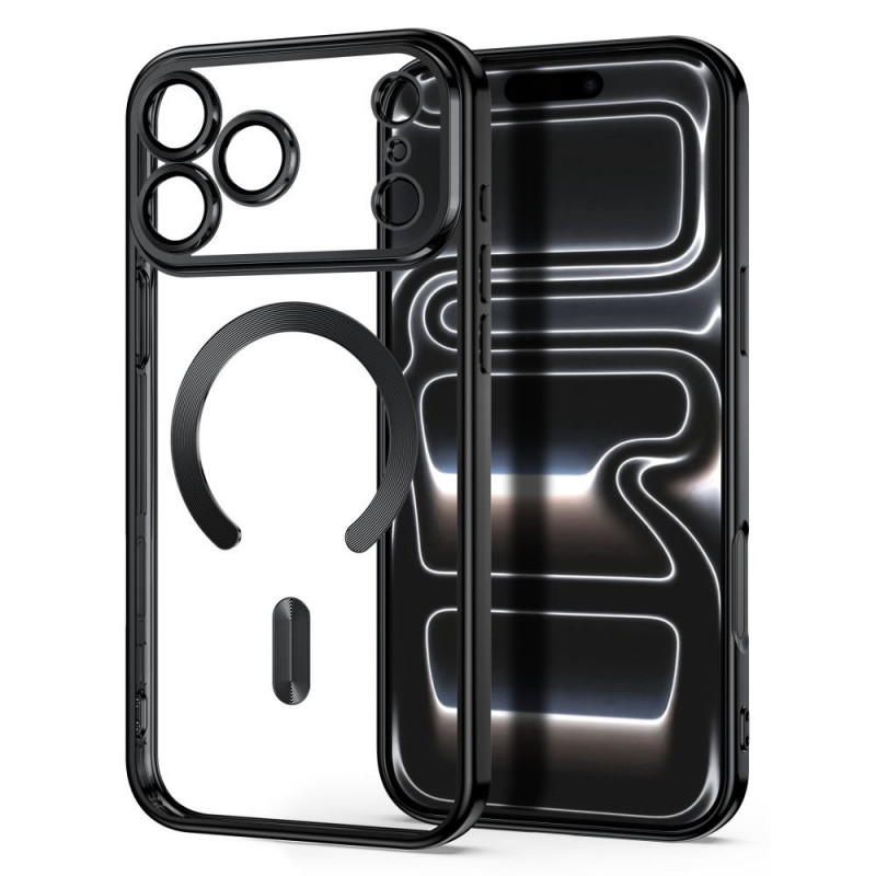 Tech-Protect MagFlex MagSafe capa para Apple iPhone 17 Pro Max / 18 Pro Max, preto brilhante