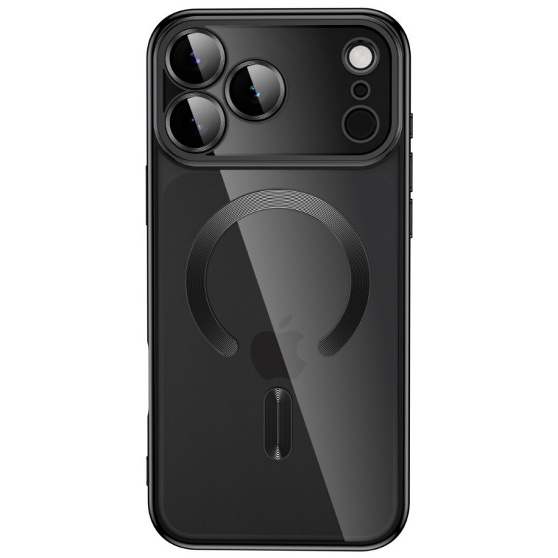 Tech-Protect MagFlex MagSafe capa para Apple iPhone 17 Pro Max / 18 Pro Max, preto brilhante