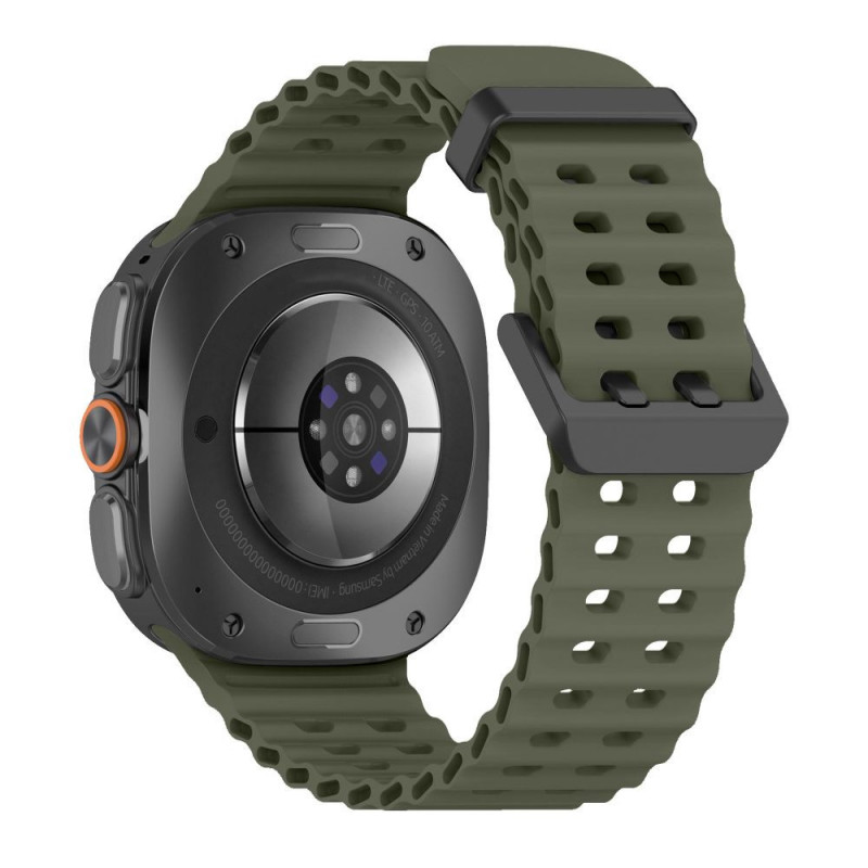 Tech-Protect Iconband Pro bracelete para Samsung Galaxy Watch Ultra 1 / 2 (2024-2026), 47 mm, verde militar