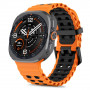 Tech-Protect Iconband Pro bracelete para Samsung Galaxy Watch Ultra 1 / 2 (2024-2026), 47 mm, laranja/preta