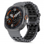 Tech-Protect Iconband Pro bracelete para Samsung Galaxy Watch Ultra 1 / 2 (2024-2026), 47 mm, cinzenta/preta