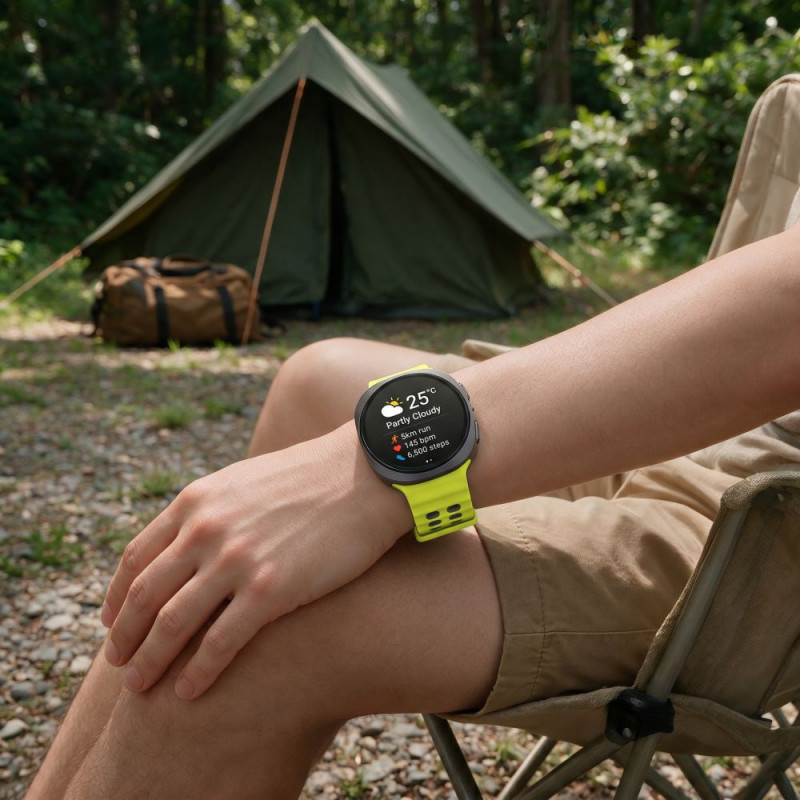Tech-Protect Iconband Pro bracelete para Samsung Galaxy Watch Ultra 1 / 2 (2024-2026), 47 mm, lima/preta