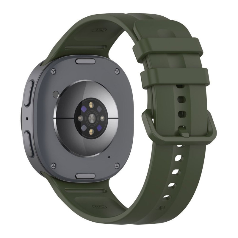 Tech-Protect Silicone Evo bracelete para Samsung Galaxy Watch 8 / 9 / Classic (40 / 44 / 46 mm), verde militar