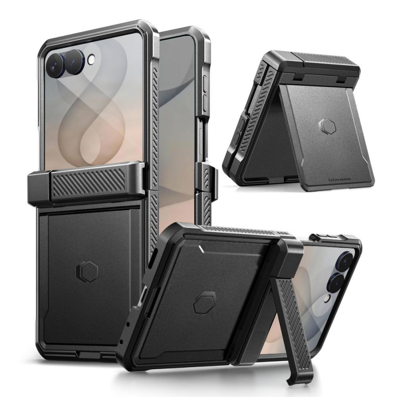Tech-Protect Kevlar Pro capa para Samsung Galaxy Z Flip 8, preta