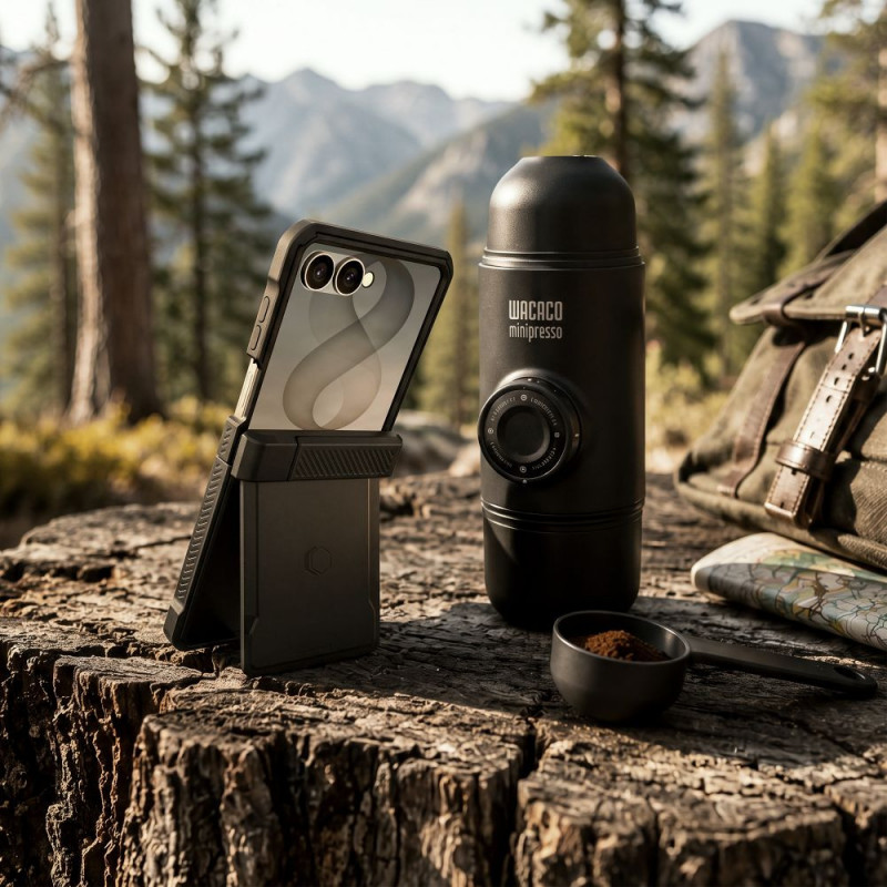 Tech-Protect Kevlar Pro capa para Samsung Galaxy Z Flip 8, preta