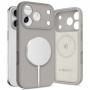 Tech-Protect Silicone MagSafe capa para Apple iPhone 17 Pro, cinzento pedra