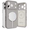 Tech-Protect Silicone MagSafe capa para Apple iPhone 17 Pro, cinzento pedra