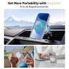 Tech-Protect Silicone MagSafe capa para Apple iPhone 17 Pro, cinzento pedra