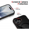 Tech-Protect MagHybrid MagSafe capa para Apple iPhone 17, preto/vermelho