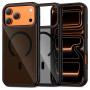 Capa Tech-Protect MagHybrid MagSafe para Apple iPhone 17 Pro Max, preta/vermelha