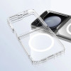 Capa Tech-Protect Flexair Hybrid MagSafe para Samsung Galaxy Z Flip 6 / 7 FE, transparente