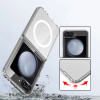 Capa Tech-Protect Flexair Hybrid MagSafe para Samsung Galaxy Z Flip 6 / 7 FE, transparente