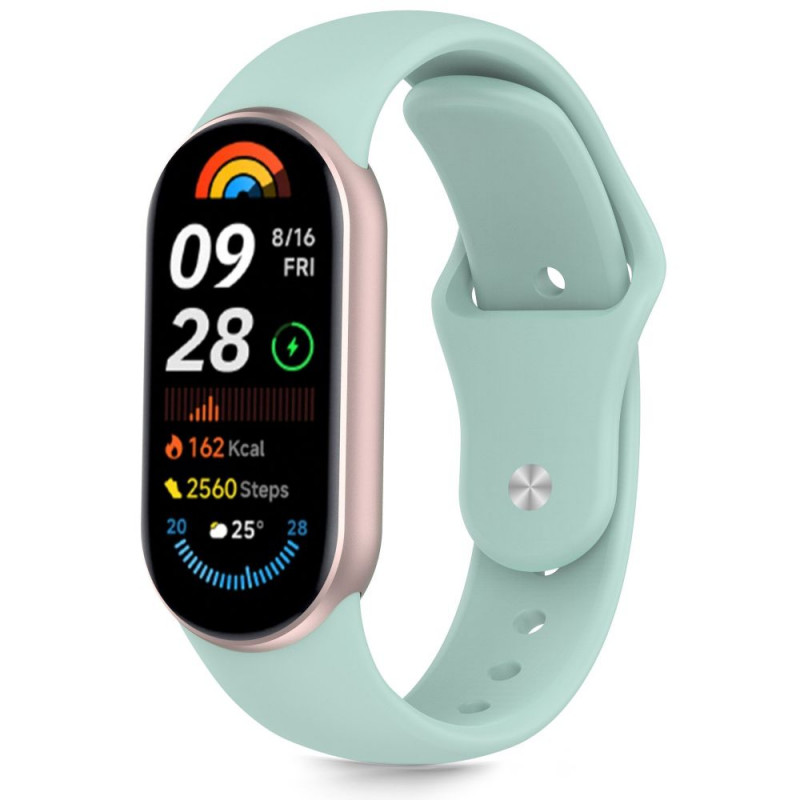 Tech-Protect Iconband Pure bracelete para Xiaomi Smart Band 8 / 9 / 10 / NFC, menta suave
