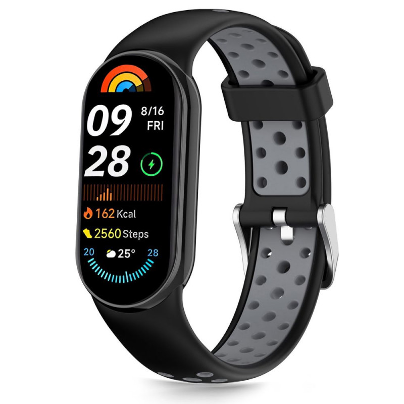 Tech-Protect IconBand Air bracelete para Xiaomi Smart Band 8 / 9 / 10 / NFC, preta/cinzenta