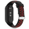 Tech-Protect IconBand Air bracelete para Xiaomi Smart Band 8 / 9 / 10 / NFC, preta/vermelha