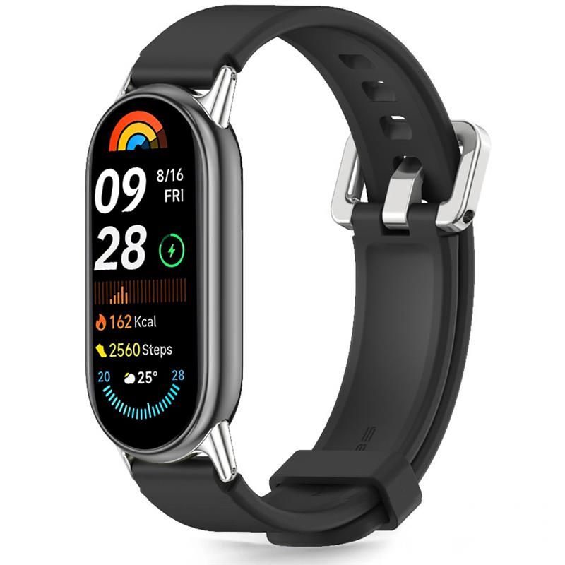 Tech-Protect IconBand Classic bracelete para Xiaomi Smart Band 8 / 9 / 10 / NFC, preta