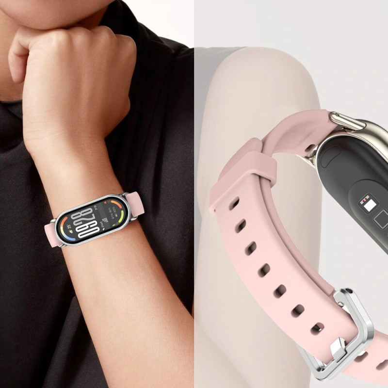 Tech-Protect IconBand Classic bracelete para Xiaomi Smart Band 8 / 9 / 10 / NFC, preta