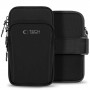 Tech-Protect M7 braçadeira desportiva universal (capa), preta/preta