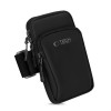 Tech-Protect M7 braçadeira desportiva universal (capa), preta/preta