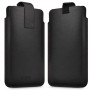 Tech-Protect SM65 bolsa universal para telemóvel, 6,0-6,9 polegadas, pele ecológica, preta e vermelha