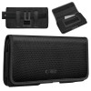 Tech-Protect SM90 bolsa universal de cinto para telemóvel, 5,8-6,8 polegadas, nylon, preta