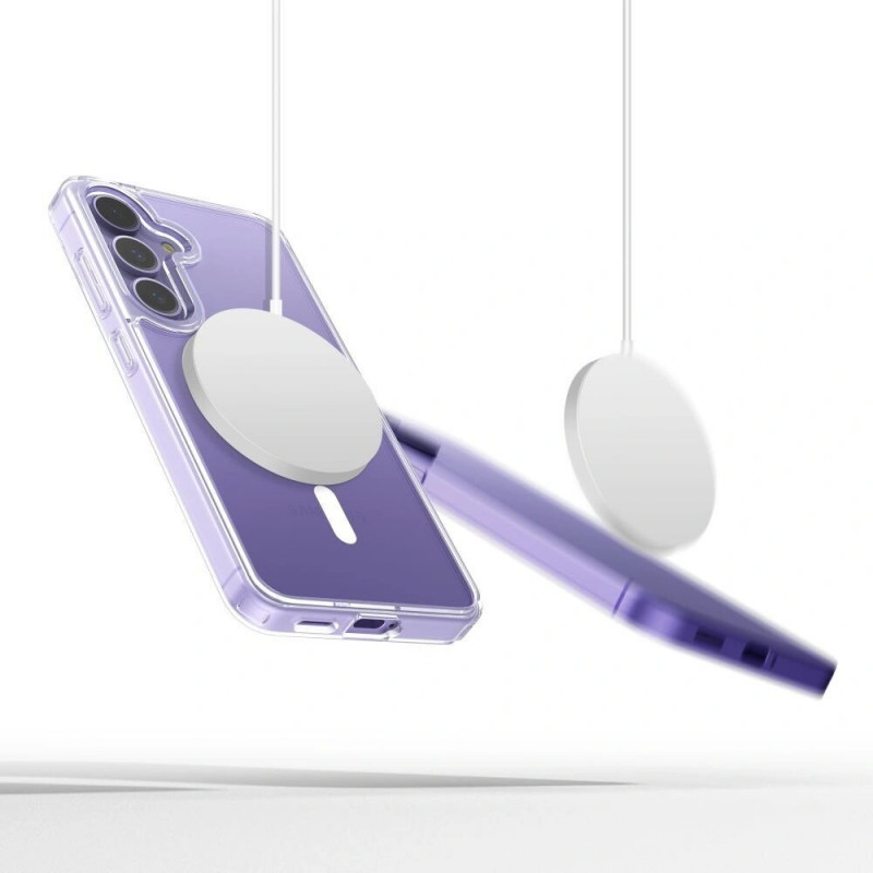 Tech-Protect Flexair Hybrid MagSafe capa para Samsung Galaxy S25 FE, transparente