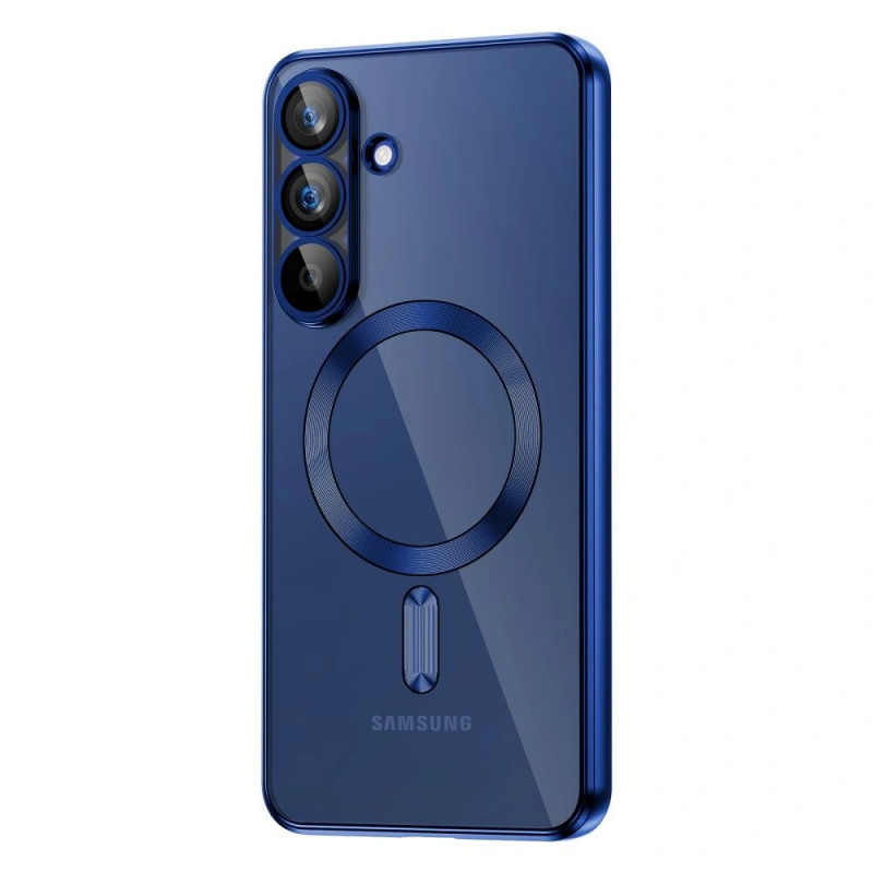 Tech-Protect Magflex MagSafe capa para Samsung Galaxy S25 FE, azul-marinho