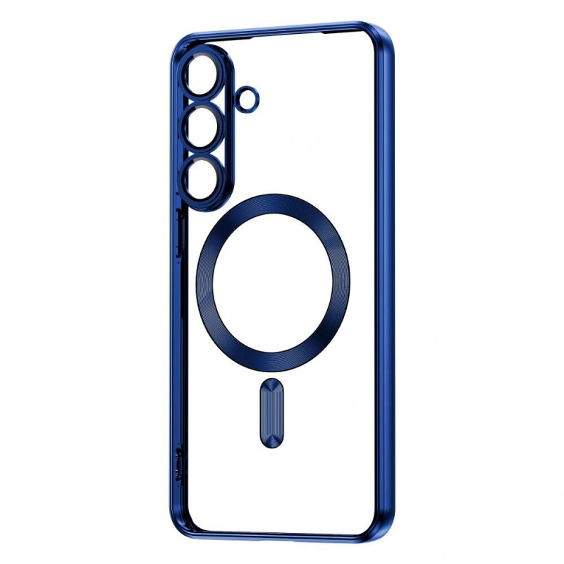 Tech-Protect Magflex MagSafe capa para Samsung Galaxy S25 FE, azul-marinho