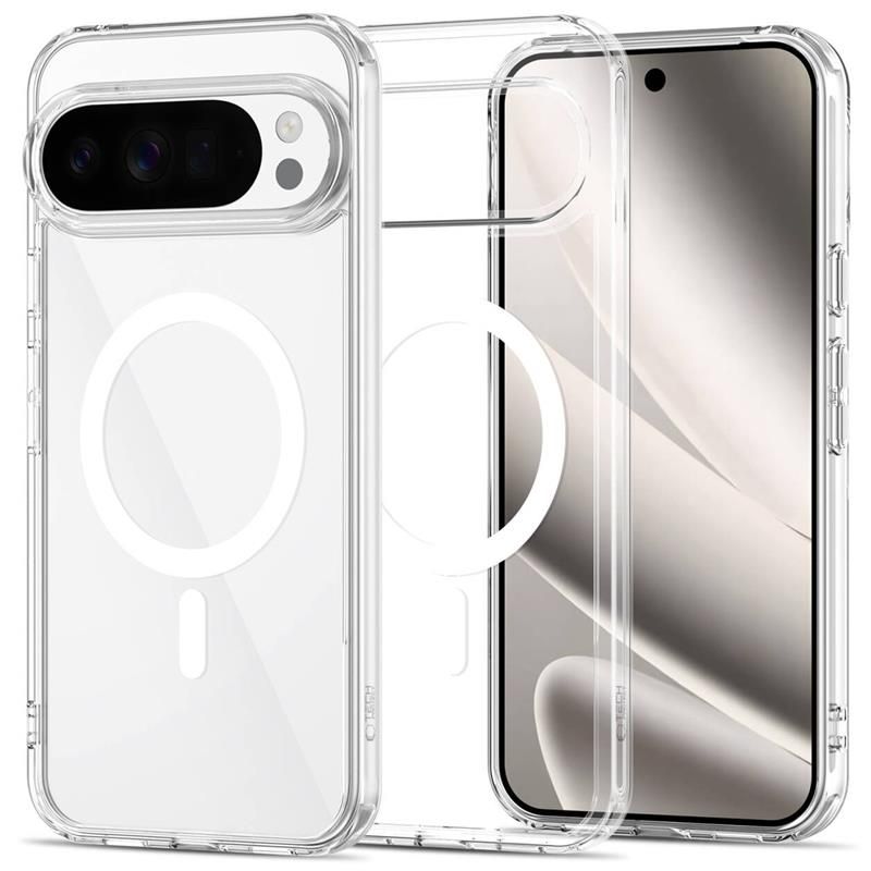 Tech-Protect FlexAir Hybrid MagSafe capa para Google Pixel 10 / 10 Pro, transparente