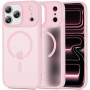 Tech-Protect MagMat MagSafe capa para Apple iPhone 17 Pro Max, mate rosa