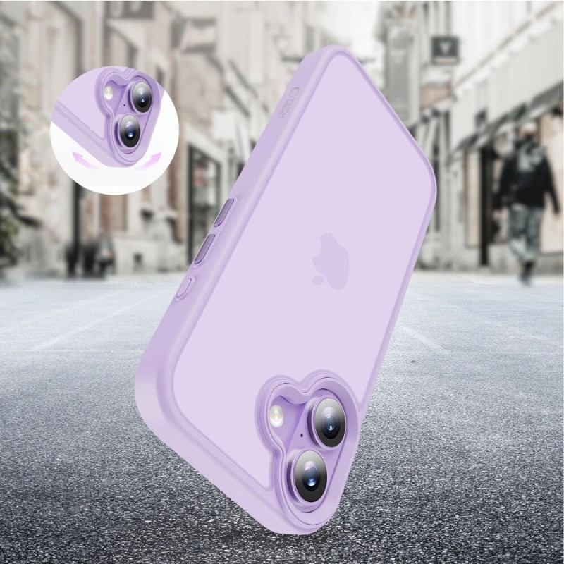Tech-Protect MagMat capa para Apple iPhone 17, mate lavanda