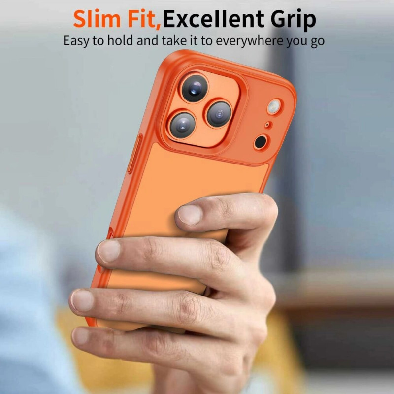 Tech-Protect MagMat capa para Apple iPhone 17 Pro, mate laranja cósmico