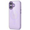 Tech-Protect MagMat MagSafe capa para Apple iPhone 17, lavanda/transparente