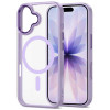 Tech-Protect MagMat MagSafe capa para Apple iPhone 17, lavanda/transparente