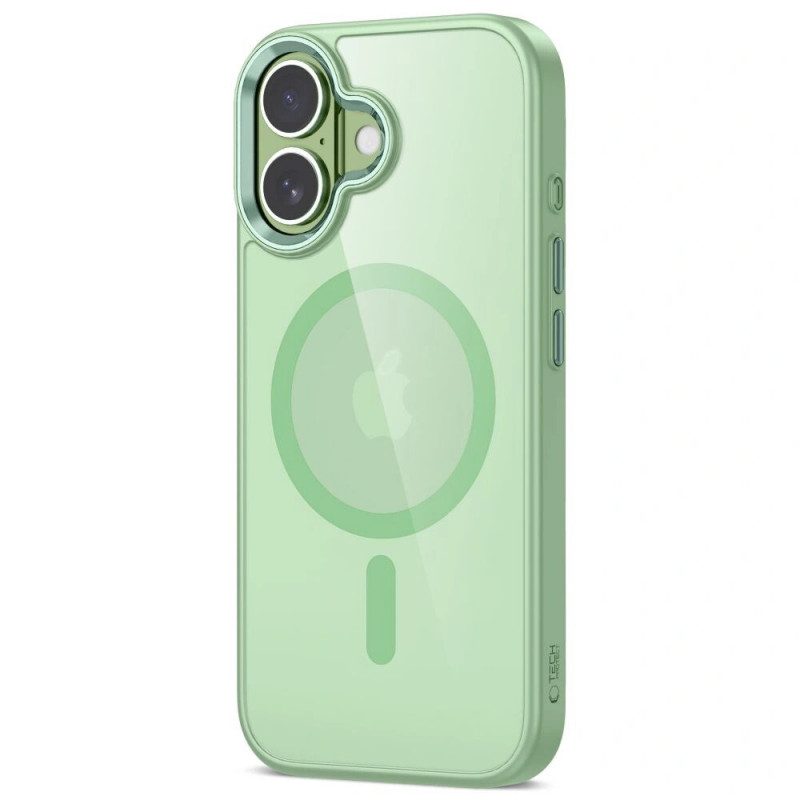 Tech-Protect MagMat MagSafe capa para Apple iPhone 17, salva/transparente